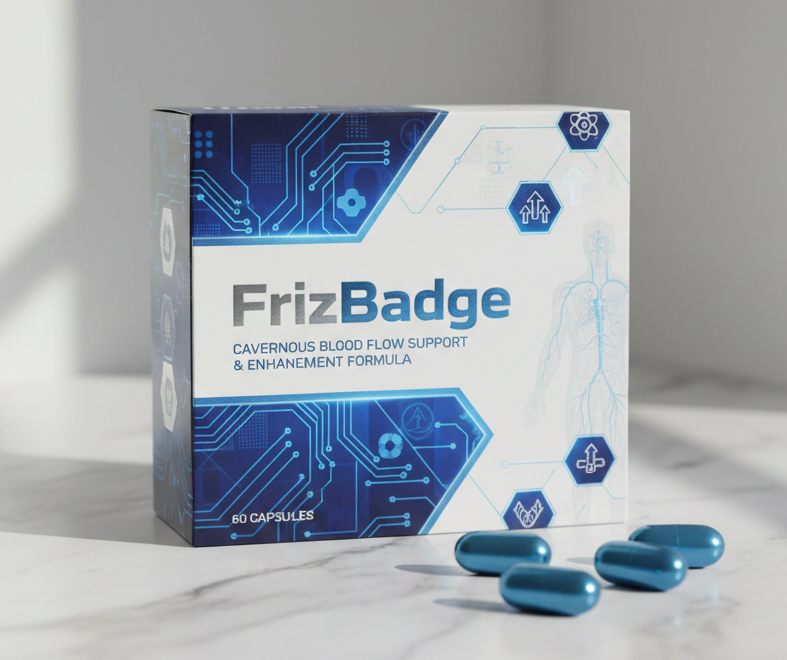 FrizBadge 60 kapszula - természetes táplálék-kiegészítő férfi jóléthez